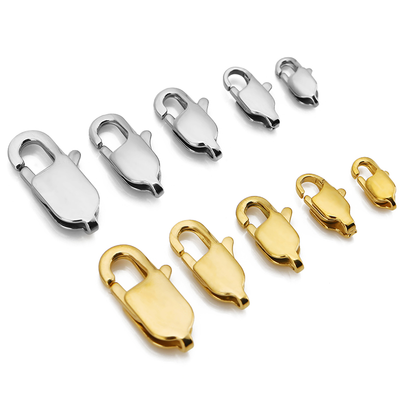 10 Stück hochwertige goldfarbe – Lobster Clasp Silver Bewertung und Preis