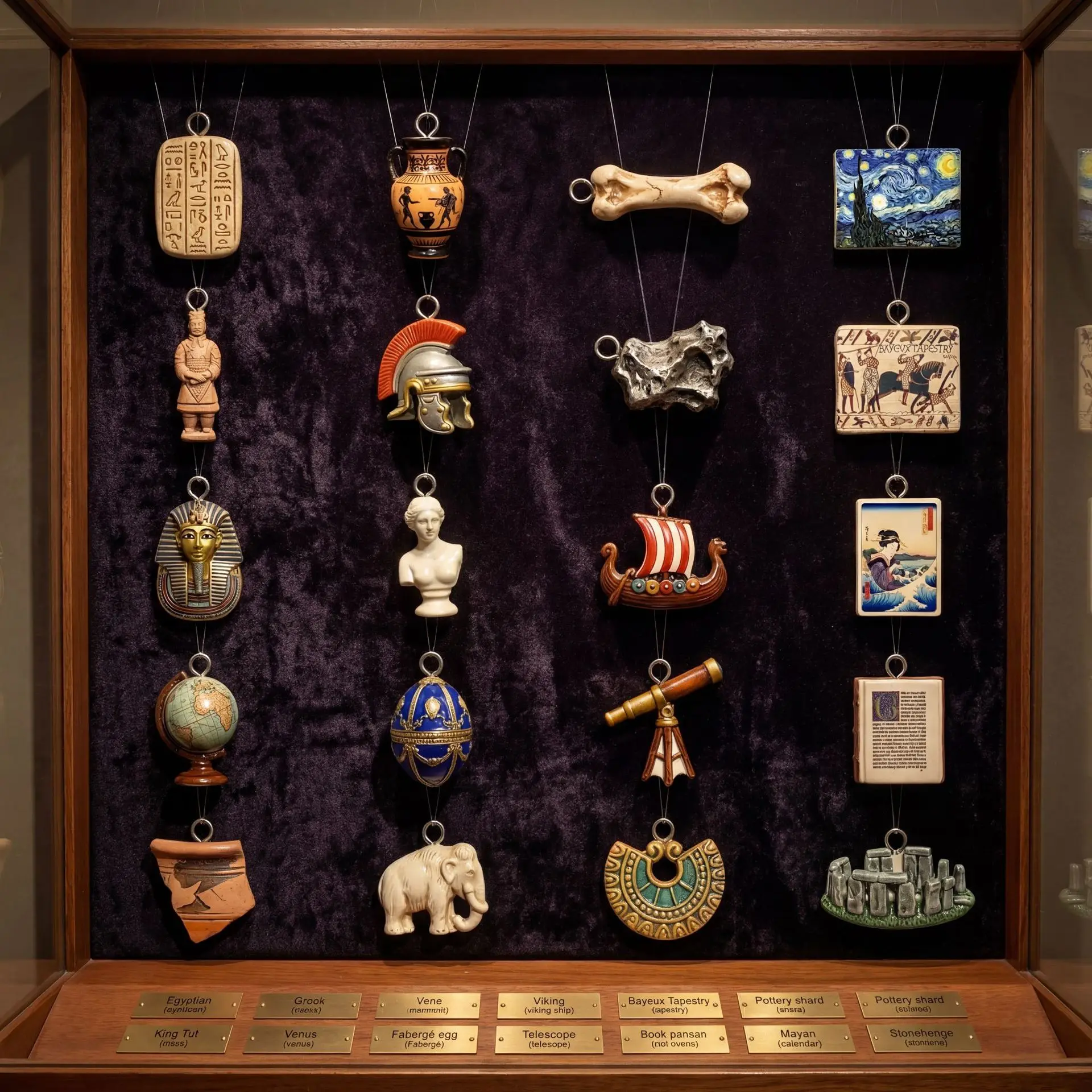 Miniatur-Figuren im Stil der W – Jewelry Making History Bewertung und Preis