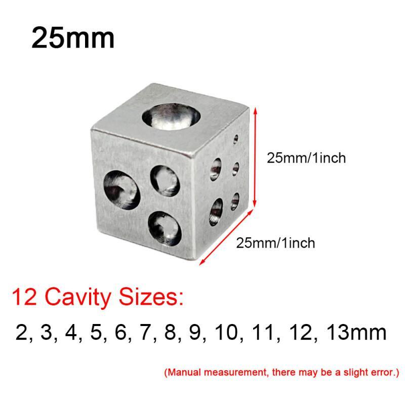 Dapping-Block-Quadrat mit poli – Jewelry Making Drill Bewertung und Preis