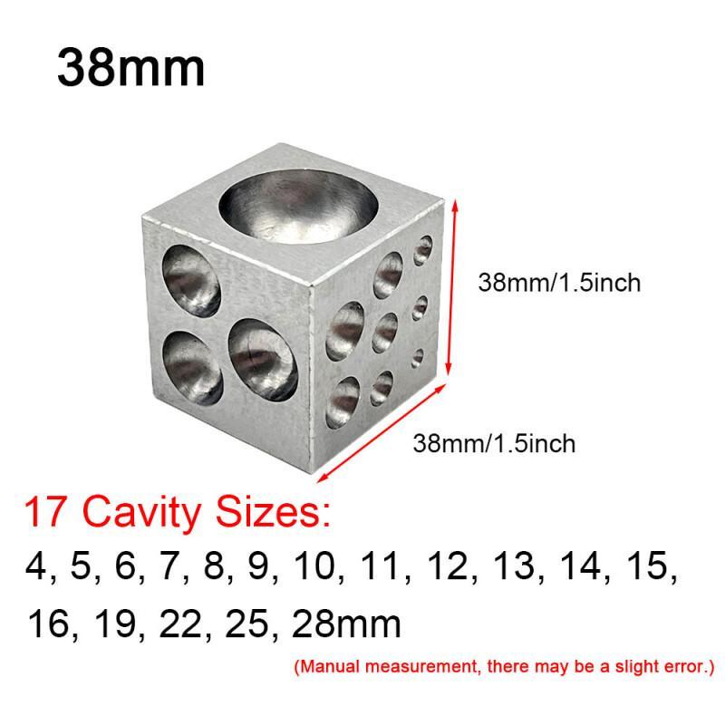 Dapping-Block-Quadrat mit poli – Jewelry Making Drill Bewertung und Preis